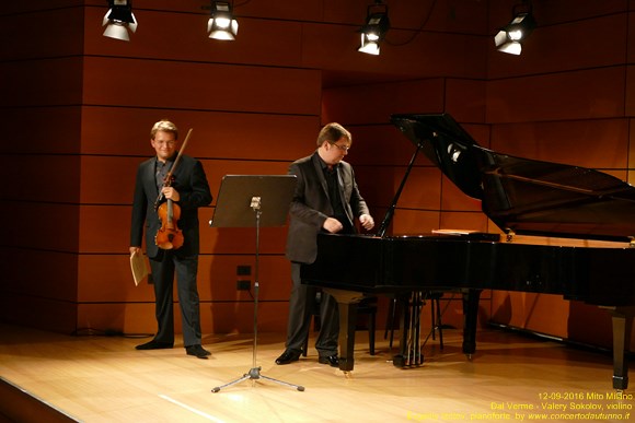 Mito 2016 Valeriy  Sokolov, violino - Evgeniy Izotov, pianoforte 