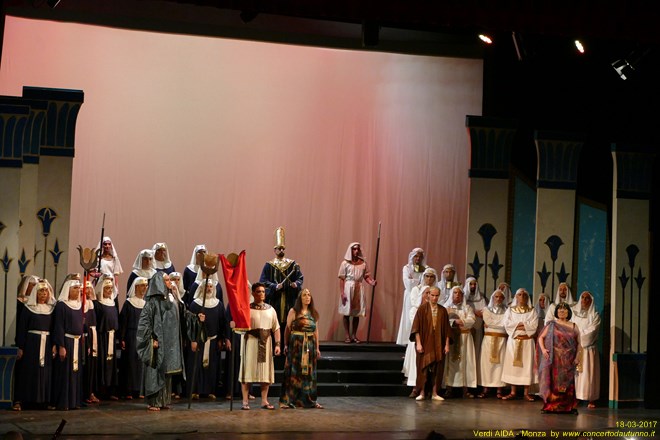 Verdi AIDA Teatro Manzoni Monza