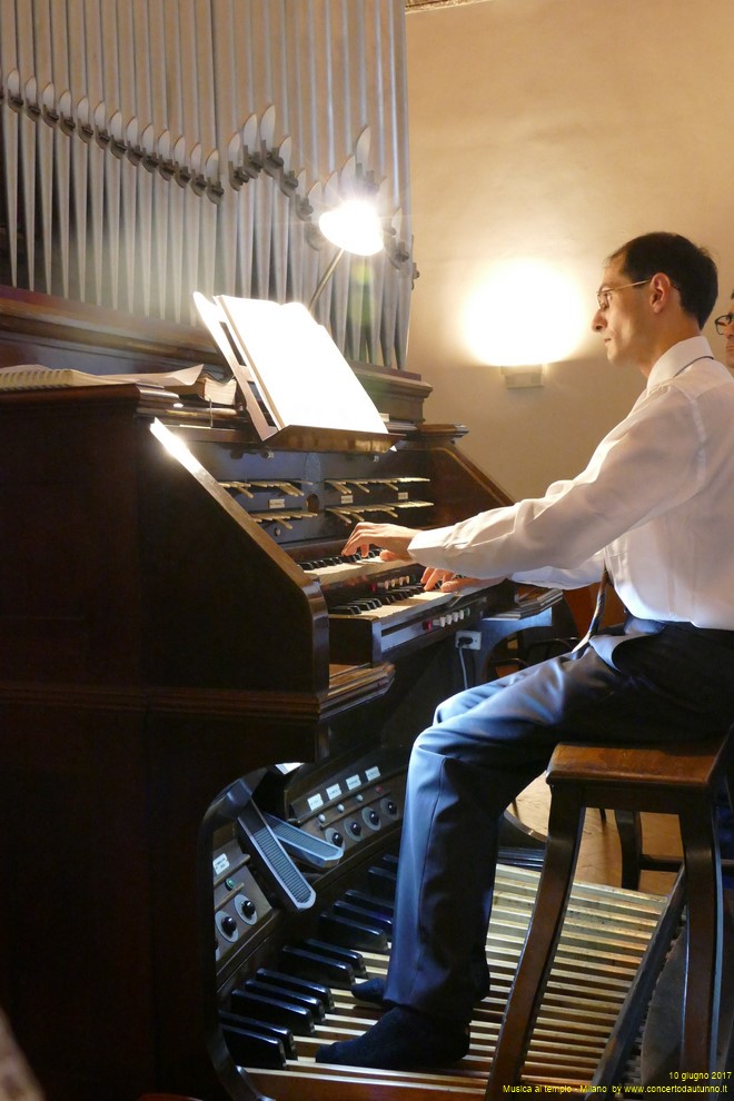 Musica al Tempio  Giulio Piovani, organo