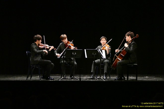 Mito 2017 Novus String Quartet