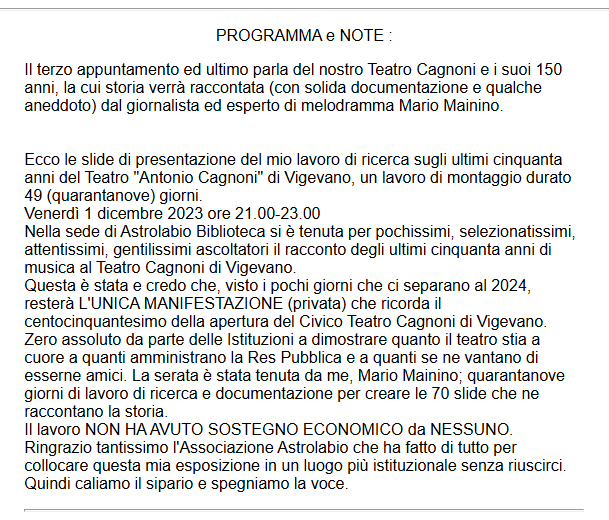 #cagnoni150 Vigevano