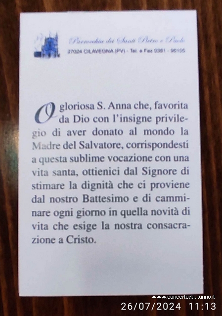 Festa SantAnna Cilavegna