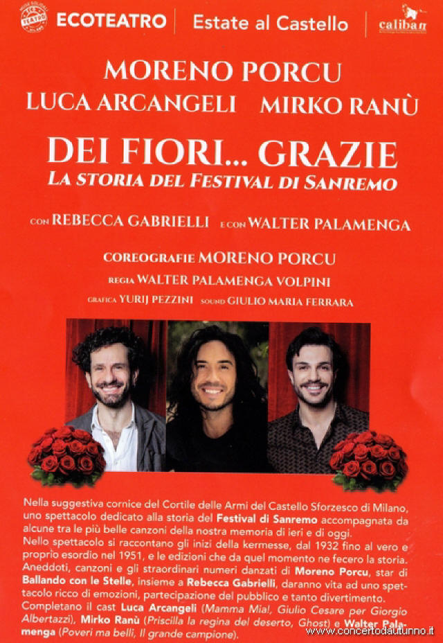 Ecoteatro Dei fiori grazie