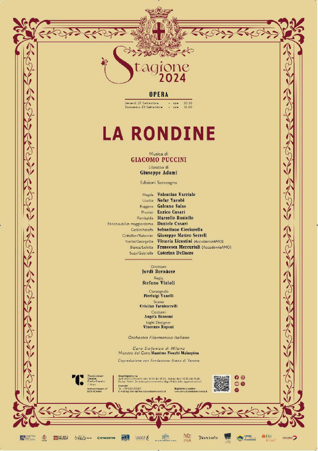 Puccini la rondine