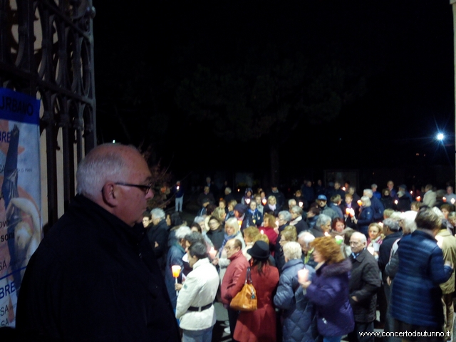 Processione dei morti novembre Vigevano