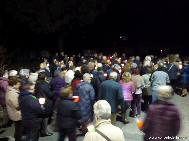 Processione dei morti novembre Vigevano