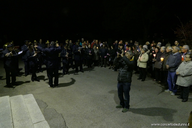 Processione dei morti novembre Vigevano