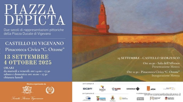 Vigevano Piazza Depicta