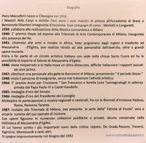 Retrospettiva Maccaferri