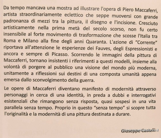 Retrospettiva Maccaferri