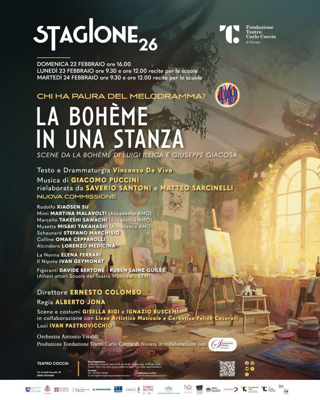 Bohéme in una stanza