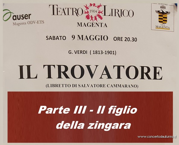 Auser Magenta Trovatore al Lirico
