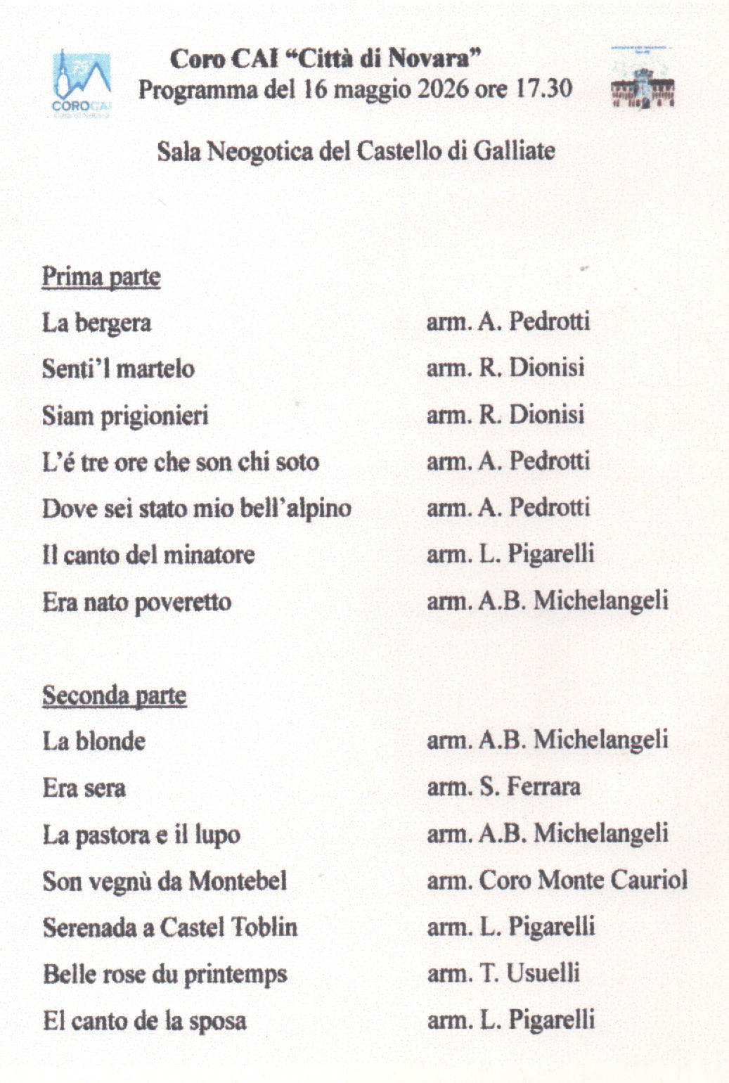 Amici della Musica di Galliate