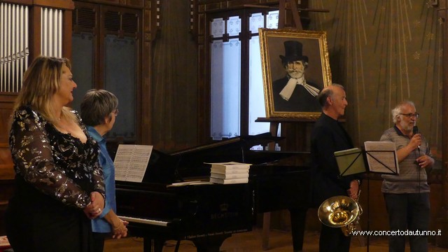 Barbara Costa in Casa Verdi